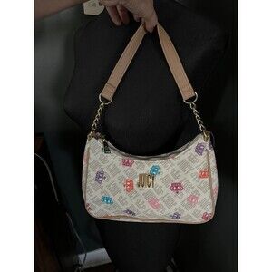 Vintage Y2K Juicy Couture mini Bagette Purse Shoulderbag Crown Logo Bag